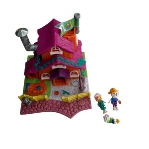 BLUEBIRD POLLY POCKET Barclays Cottage Puppy Palace Vintage 1994 Playset
